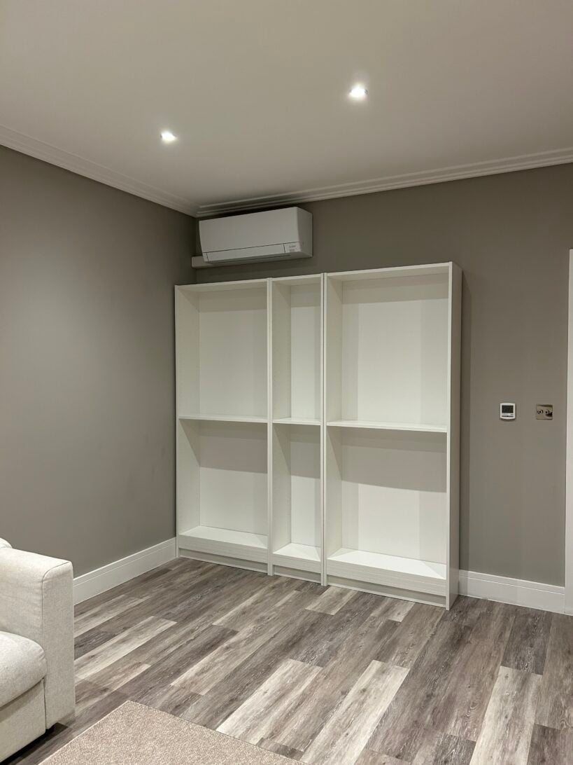 Ikea Billy Bookcase Built-In Hack