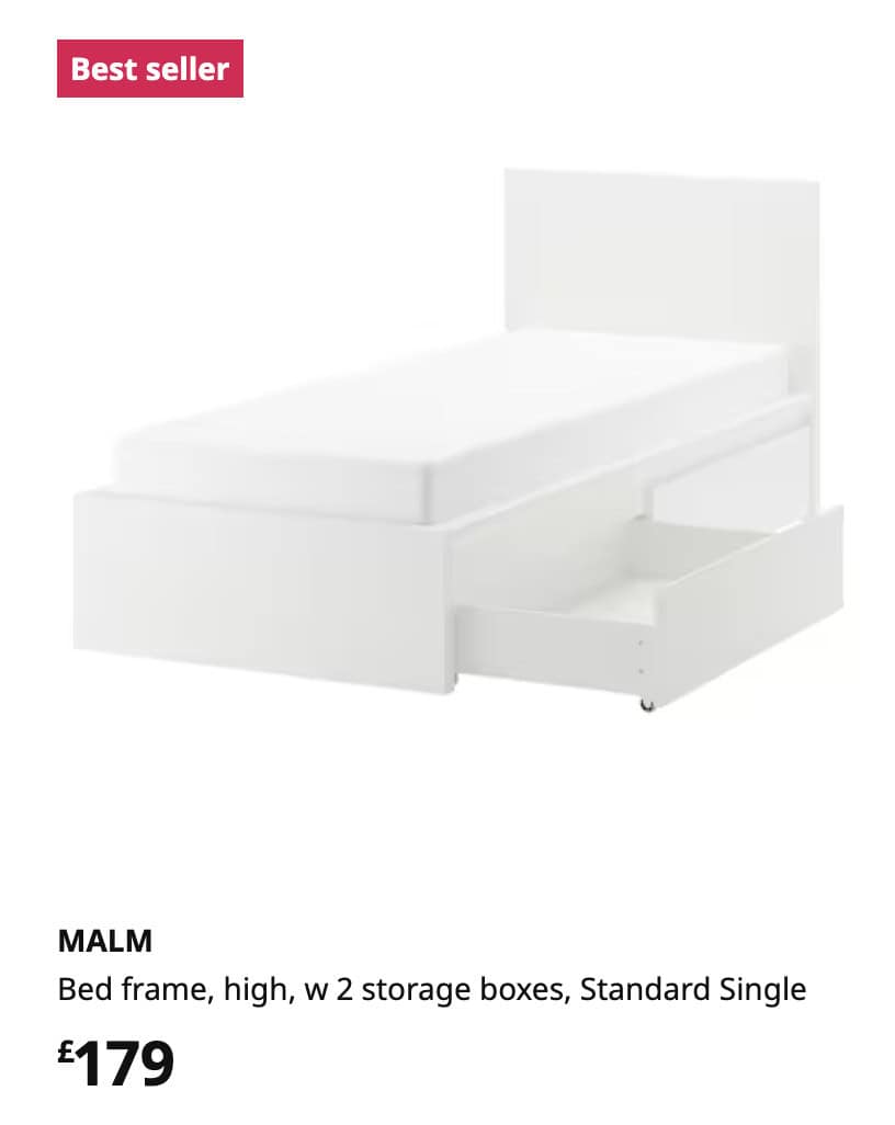 Ikea Malm bed