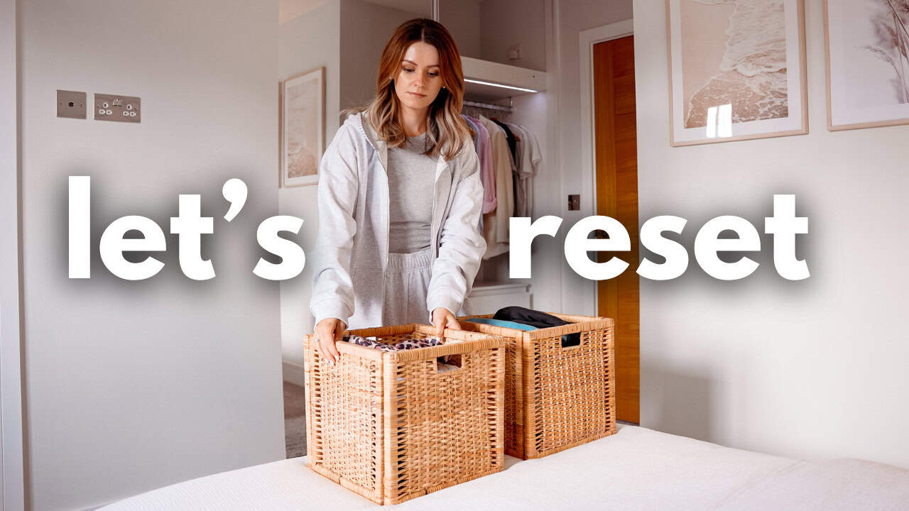 Reset my autumn capsule wardrobe and declutter
