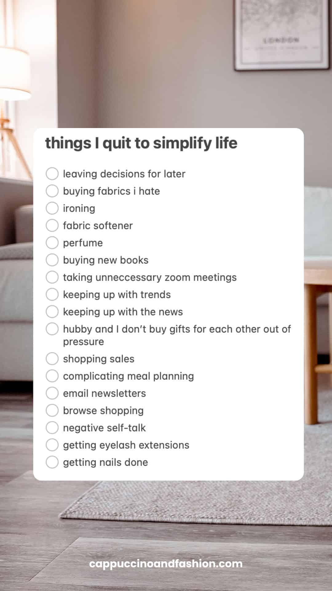 17 Things I Quit to Simplify My Life as a Minimalist Mom